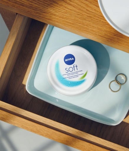 NIVEA SOFT Hydratačný krém na telo a ruky 50ml