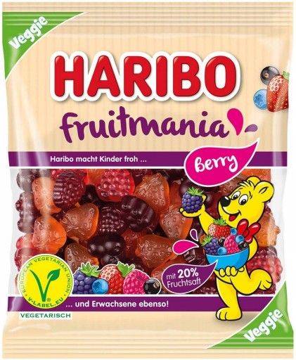 Haribo želé 160 g Fruitmania Berry