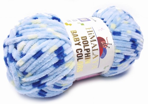 HIMALAYA HRUBÁ priadza DOLPHIN BABY COLORS 80403