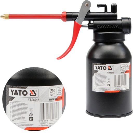 YATO OLEJNÍK S APLIKÁTOROM, OCELOVÁ NÁDRŽKA, 200 ml