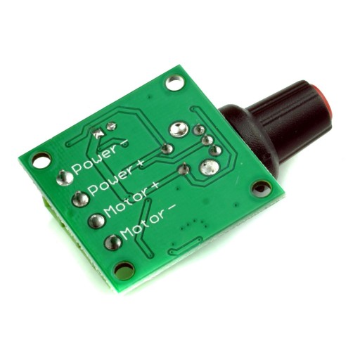PWM regulátor otáčok motora 1,8V-15V 2