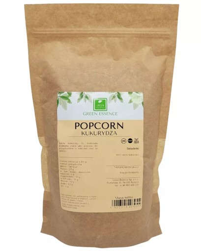 Občerstvenie k filmu? POPCORN - Kukuričné zrno 1kg