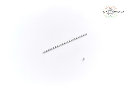 Neodymový magnet valcový MW 2x3 N38 10 ks