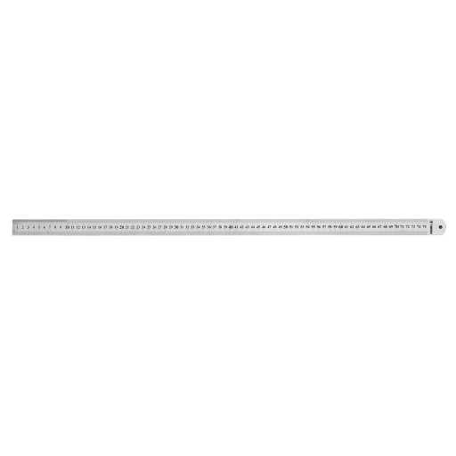 Lineárne meranie 75 cm, nehrdzavejúca oceľ, presné