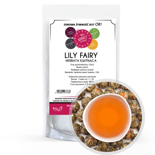 LILY FAIRY biely kvitnúci čaj - 3 ks