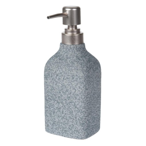 Sivý dávkovač tekutého mydla 260 ml, keramika