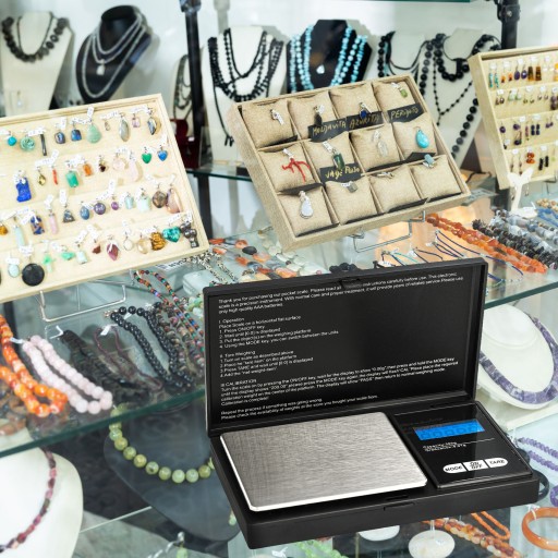 Elektronická váha na šperky LCD 200/0,01g, vrecková digitálna, presná