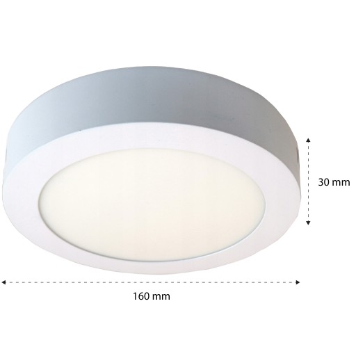 POVRCHOVÉ Stropné svietidlo LED PANEL 12W LAMPA