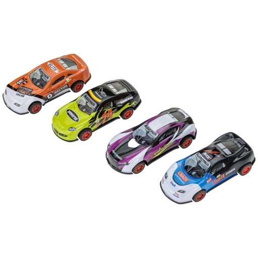 JAZDENÉ AUTO 4 KS MIX HRAČKA SET MINI AUTO
