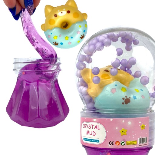 SLIME senzorické PLASTOVÉ A STYROPENOVÉ SQUISHY GULIČKY