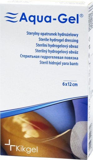 Aqua Gel hydrogélový obväz na popáleniny 6x12cm