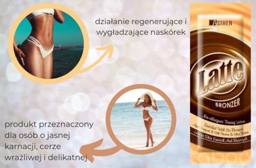 Bronzer Asther Latte pre jemnú pleť