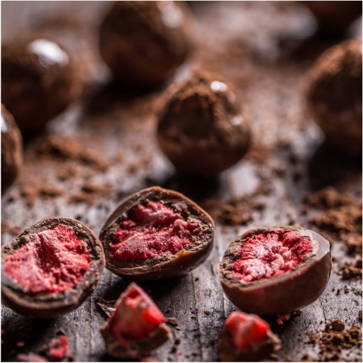 Jahoda sušená mrazom 25g HiFOOD PREMIUM PLÁTY