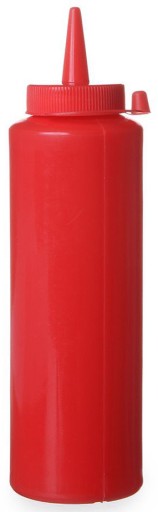 Fľaša s dávkovačom omáčky HENDI, 350 ml