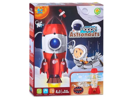 RODINNÁ ZRUČNOSTNÁ HRA PADAJÚCI ASTRONAUTI RAKETA PADAJÚCI ĽUDIA