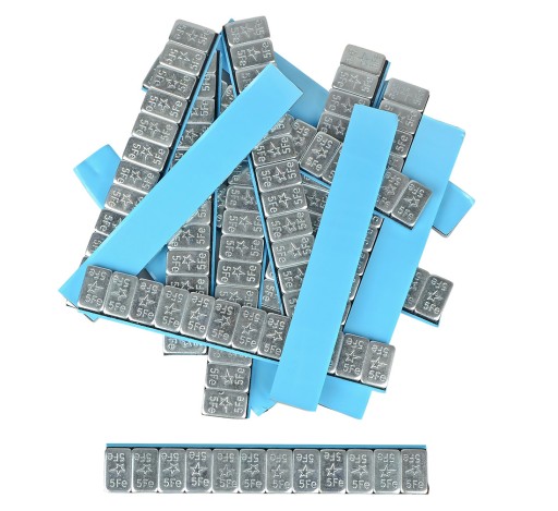 Závažia lepené na hliníkové ráfiky, pozinkované FIVESTARS 12x5g