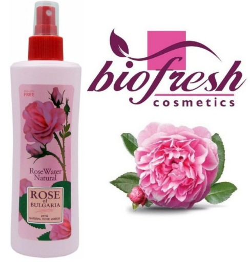 RUŽA Ružová voda s rozprašovačom 230ml BIOFRESH