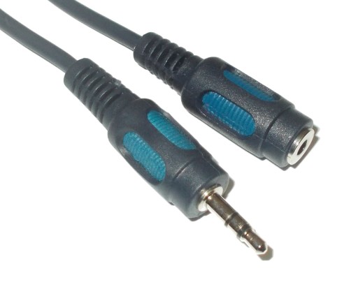 PREDLŽOVACÍ KÁBEL MALÝ JACK 3,5 STEREO zástrčka - zásuvka 7,5 m HQ (0838)