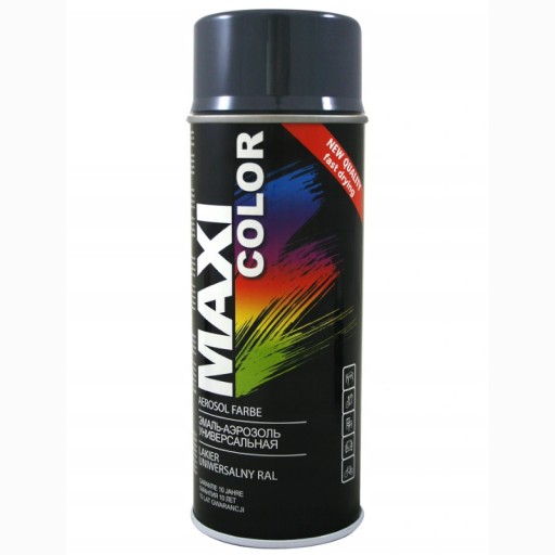 MAXI FARBA V SPREJU LAK RAL 7016 ANTRACITOVÁ SIVÁ