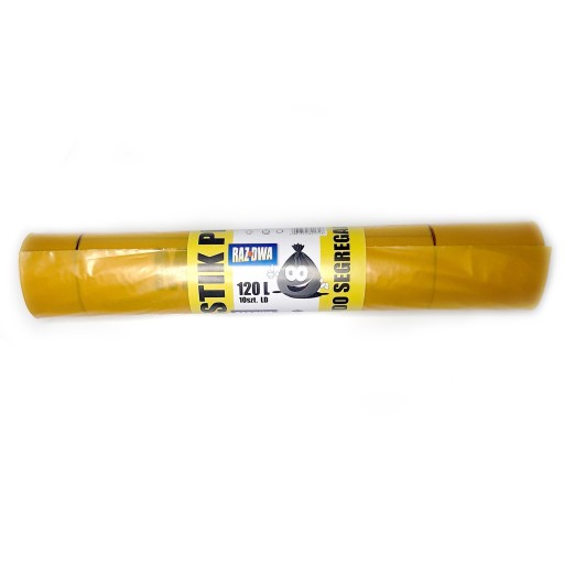 Vrecia na triedenie, papier, plast, sklo, 60L, 30 ks