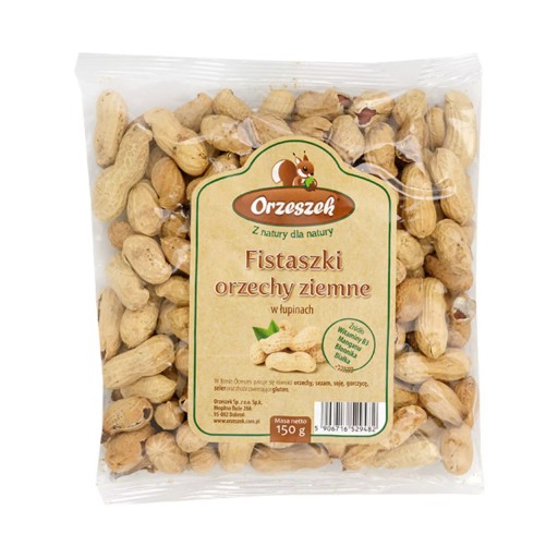 Arašidy - arašidy v škrupinách Orzeszek 150