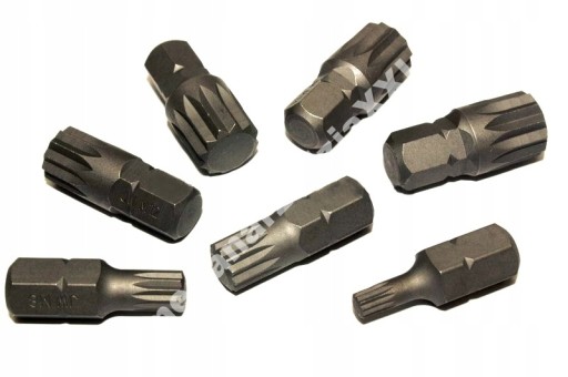 Drážkovaný kľúč 12x30mm 6kt 10mm bit Jonnesway hrot