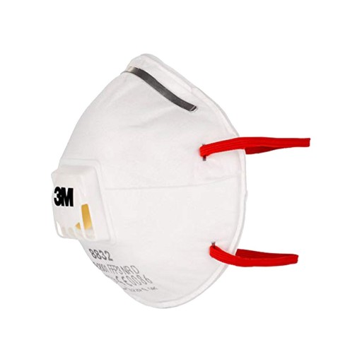 3M 8832 Polomaska s ventilom 8832 FFP3 NO D