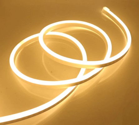 LED pásik 12V 10W vodeodolný 1m NEON TEPLÁ FARBA