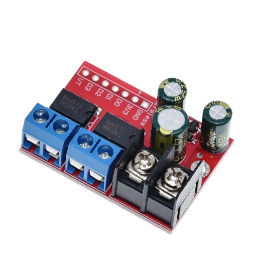 H-bridge modul ovládača motora 3V-14Vdc