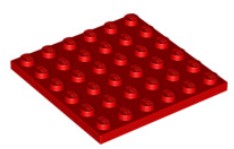 LEGO 3958 TANIER 6x6 ČERVENÁ NOVINKA == (5g)