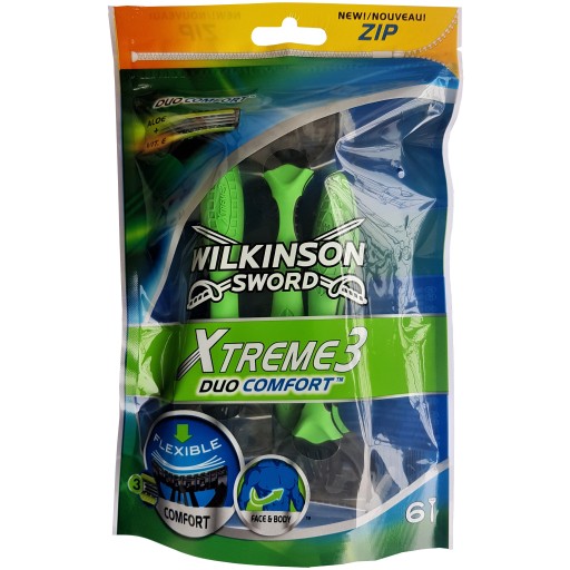 6x stroj WILKINSON Xtreme 3 Comfort On The Go