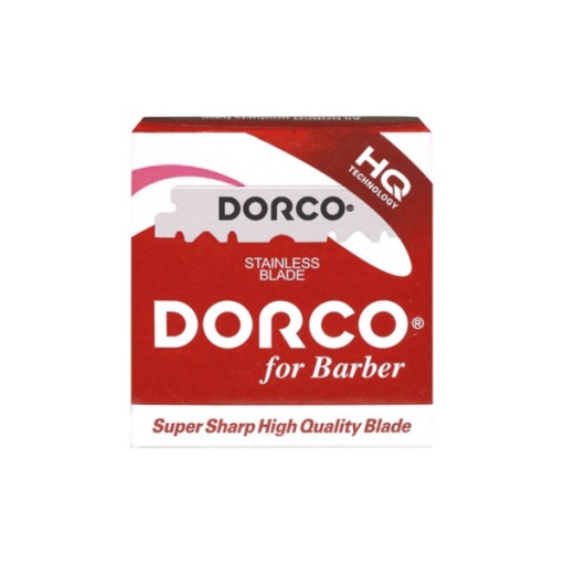 DORCO For Barber Red žiletka polovice 100 kusov na žiletky