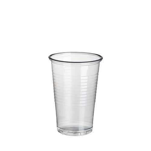 HRNČEK TRANSPARENT REUSE plastové poháre 200ml 100 ks