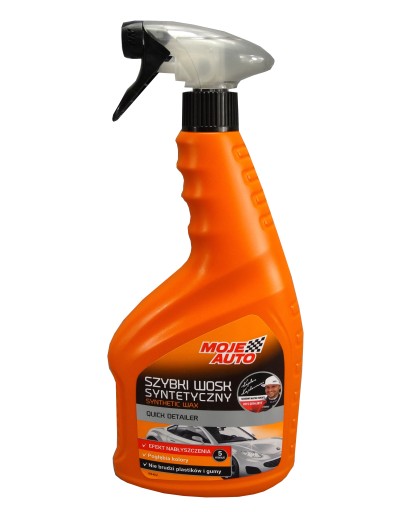MOJE AUTO - RÝCHLY DETAILER NA SYNTETICKÝ VOSK -750ml