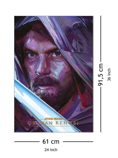 Plagát Star Wars Kenobi Jedi Knight 61x91,5 cm