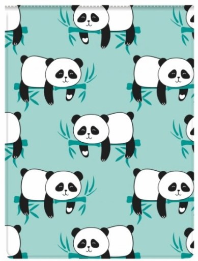 Obal na školské ID puzdra BIURFOL panda