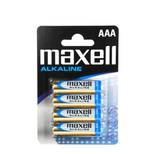 Alkalická batéria LR03 (AAA) Maxell Shrink /4ks/