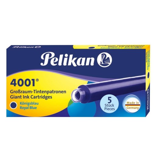 Dlhé perá Pelikan Blue