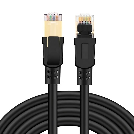 PLOCHÝ ETHERNETOVÝ KÁBEL RJ45 CAT8 40 GBPS 1M LAN XL