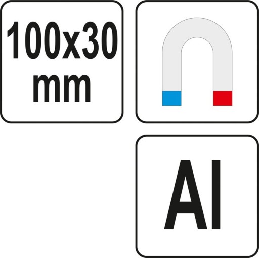 VYMENITEĽNÉ KRYTY ČEĽUSTIEK 100 mm S MAGNETOM