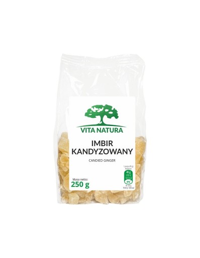 KANDIDOVANÝ ZÁZVOR KOCKÝ 250G VITA NATURA