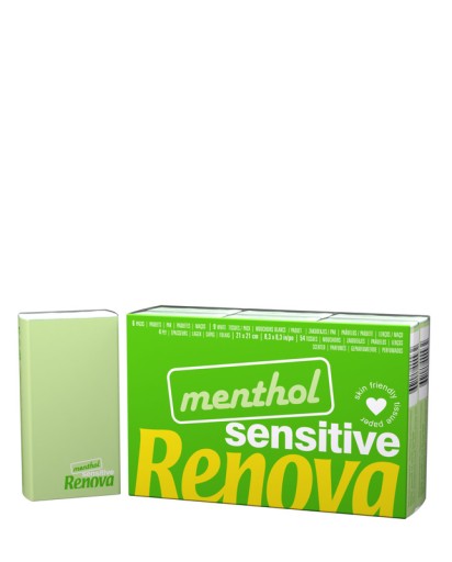 Mentolové vreckovky Renova 6 balení