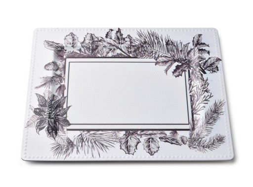 Dekoračný predmet podložky pod tanier 31,5x25xv1,5cm BLANCHE FESTIVE