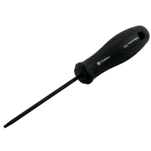 skrutkovač T10. 80 mm. SVCM oceľ. Waryński