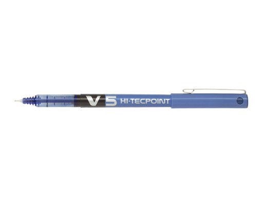 PILOT V5 Hi-Tec Point guľôčkové pero, modré