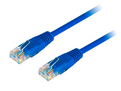 LAN BLOW RJ45 UTP sieťový kábel, rovný, 1,5 m