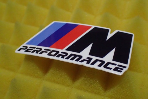 NÁLEPKA BMW M PERFORMANCE STICKER 7 x 3 cm