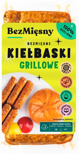 Bezmäsité grilovacie klobásy 180 g bvtcher