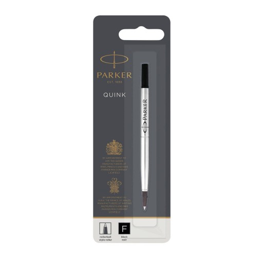 Náplň do guľôčkového pera Parker Black F BLISTER