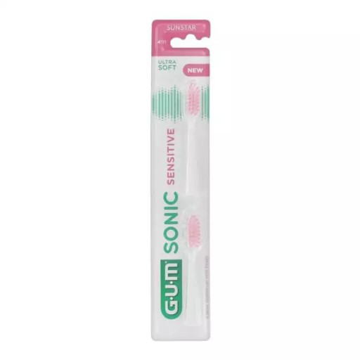 Náhradné hlavice pre sonickú zubnú kefku Sunstar Gum Sensitive 2 ks